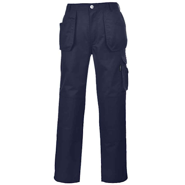 Portwest Herr Slate Holster Arbetsbyxor L R Marinblå Navy L R