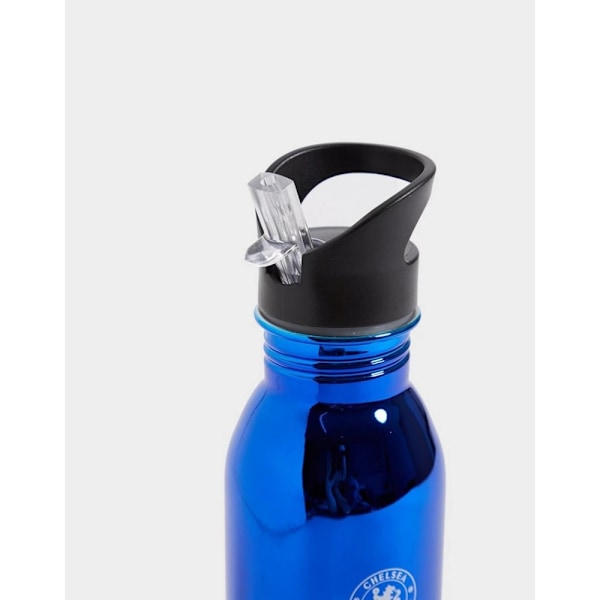 Chelsea FC Metallic Sports Bottle One Size Blå Blue One Size