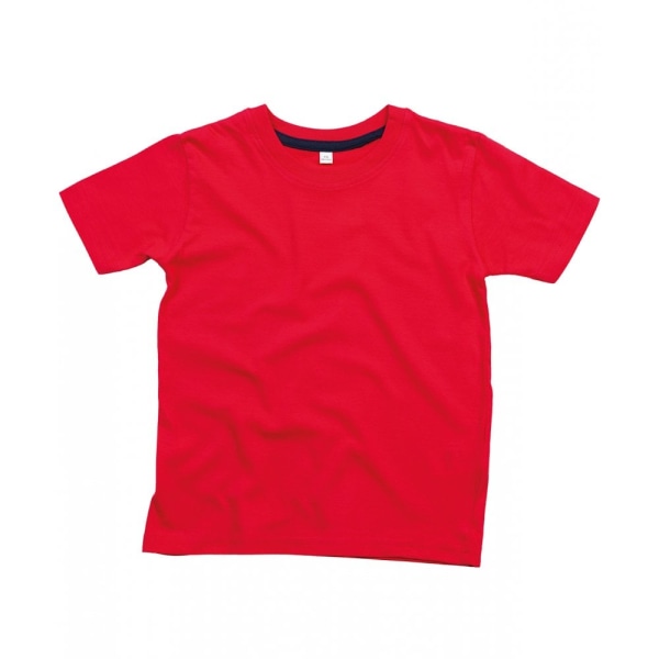 Babybugz Supersoft T-shirt för barn/barn 6-7 år Röd/Navy Red/Navy 6-7 Years