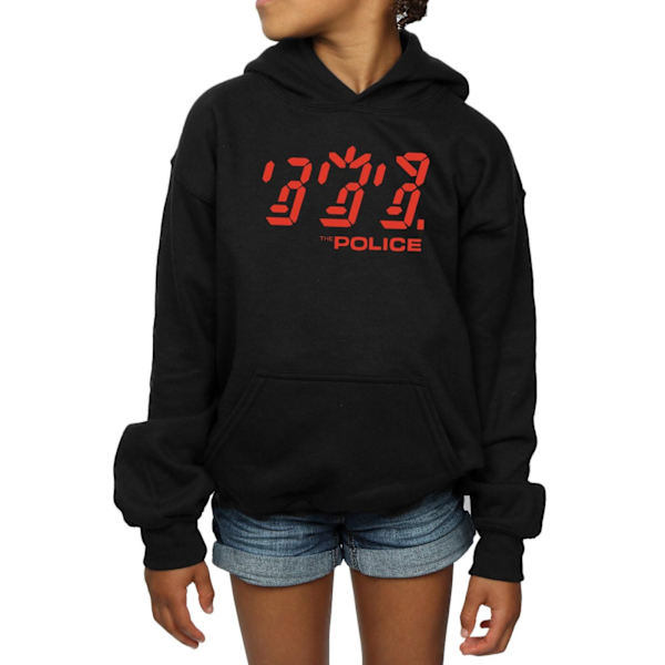 The Police Girls Ghost Icon Hoodie 12-13 år Svart Black 12-13 Years