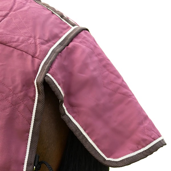 StormX Empra Hästtäcke för Utställning med Standardhals 7´ 3 Vinröd/Creme Burgundy/Cream 7´ 3