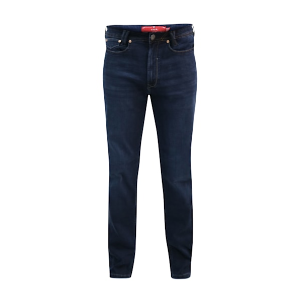 Duke Herr D555 Springfield Stretch Jeans 60S Mörkblå Tvättad Dark Navy Wash 60S