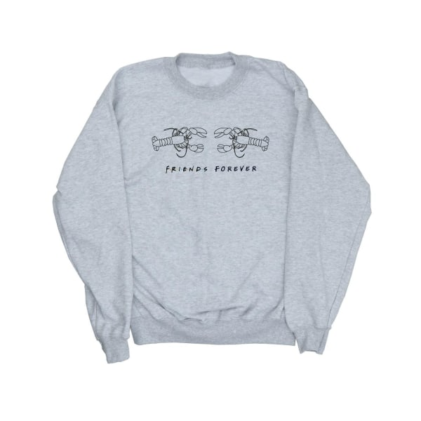 Friends Womens/Ladies Lobster Logo Sweatshirt XXL Sports Grey Sports Grey XXL
