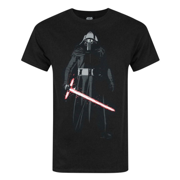 Star Wars herr The Force Awakens Kylo Ren T-shirt L svart Black L
