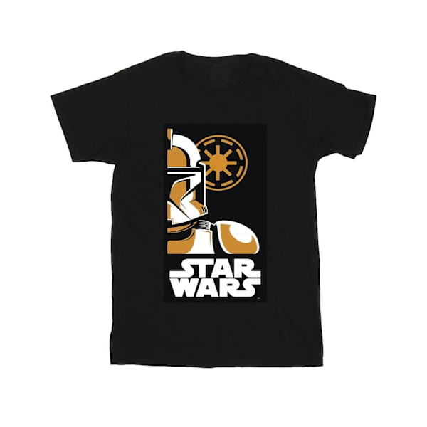 Star Wars Stormtrooper Art Poster T-shirt för män, 3XL, svart Black 3XL