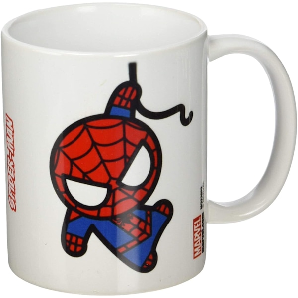 Marvel Kawaii Spider-Man Mug En Storlek Vit/Röd/Blå White/Red/Blue One Size