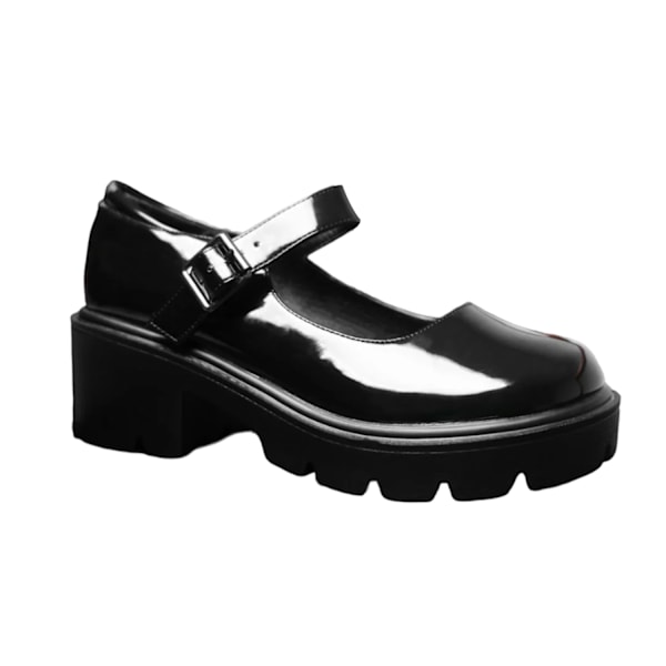 Where's That From Dam/Dam Rylee Retro Blockklack Mary Jan Black 8 UK