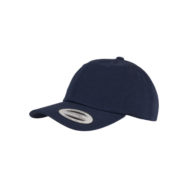 Flexfit Unisex vuxen Yupoong Cotton Twill Baseball med låg profil Navy One Size