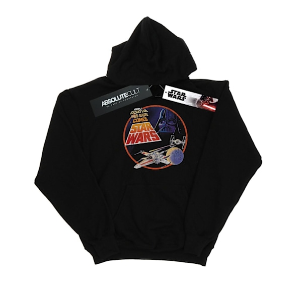 Star Wars Herr From A Galaxy Far Far Away Hoodie 4XL Svart Black 4XL