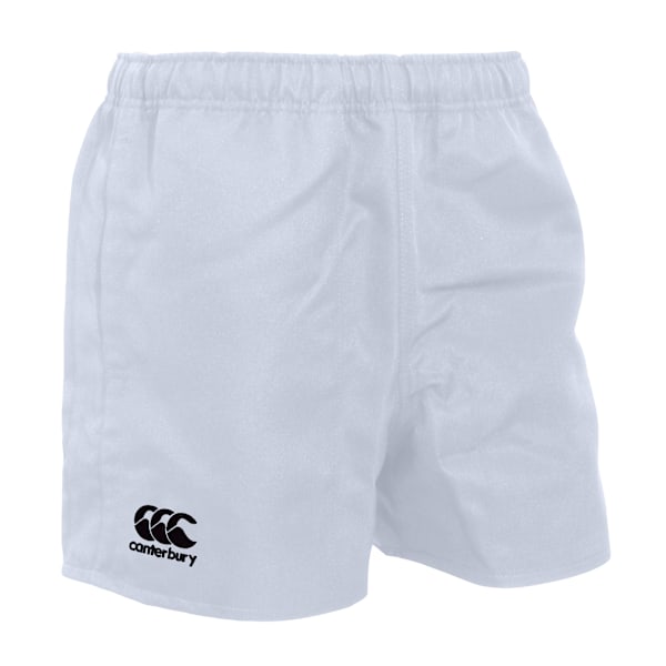 Canterbury Mens Professional Elasticated Sports Shorts L White White L