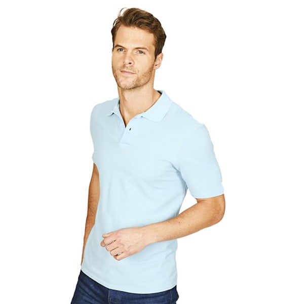 Absolute Apparel Mens Pioneer Polo L Ljusblå Light Blue L