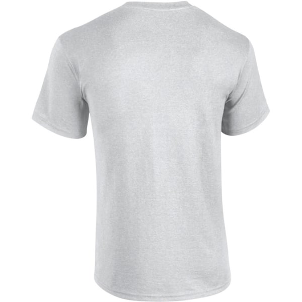 Gildan Herr kraftig bomull kortärmad T-shirt 3XL Vit White 3XL