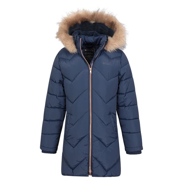Mountain Warehouse Galaxy Vadderad, Vattenavvisande för Barn Navy 7-8 Years