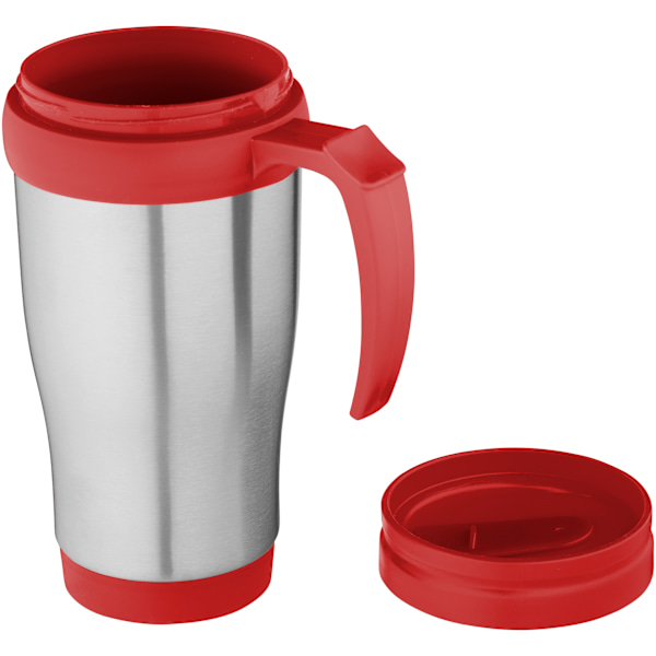 Bullet Sanibel Isolerad Mugg 12 x 18 x 8 cm Silver/Röd Silver/Red 12 x 18 x 8 cm