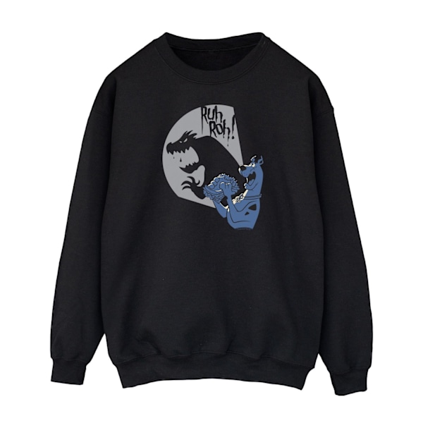 Scooby Doo Ruh Roh Sweatshirt för män L Svart Black L