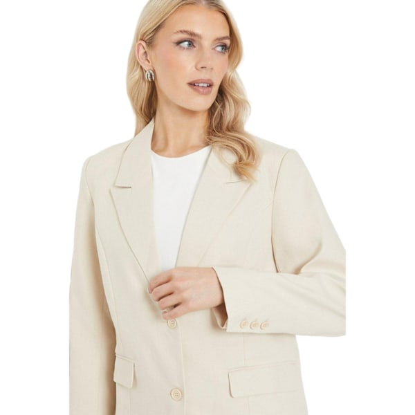 Principles Dam/Damer Oversized Blazer 6 UK Stone Stone 6 UK