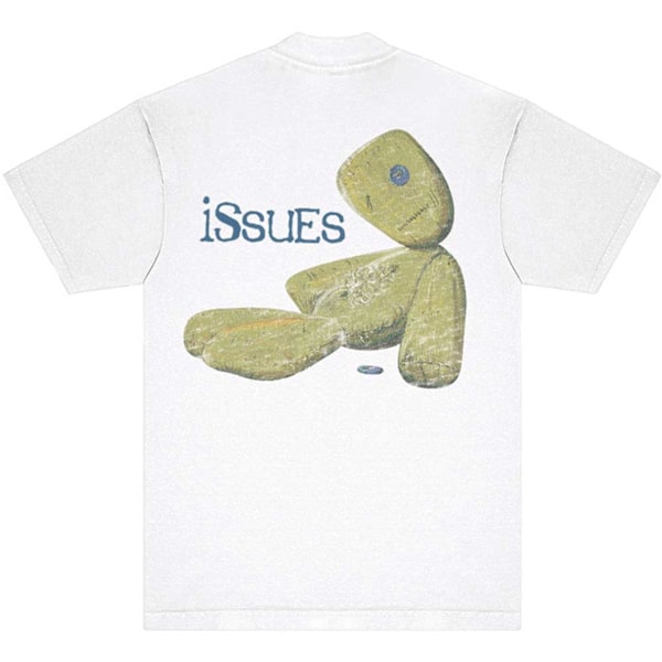 Korn Unisex Vuxen Issues Docka T-Shirt XXL Vit White XXL