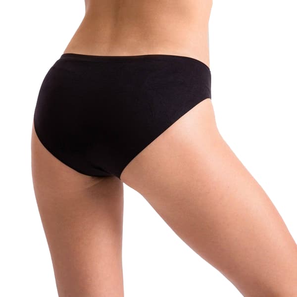 Silky Dam/Dam Dans Osynlig Hög Skuren Kalsong Medium Svart Black Medium