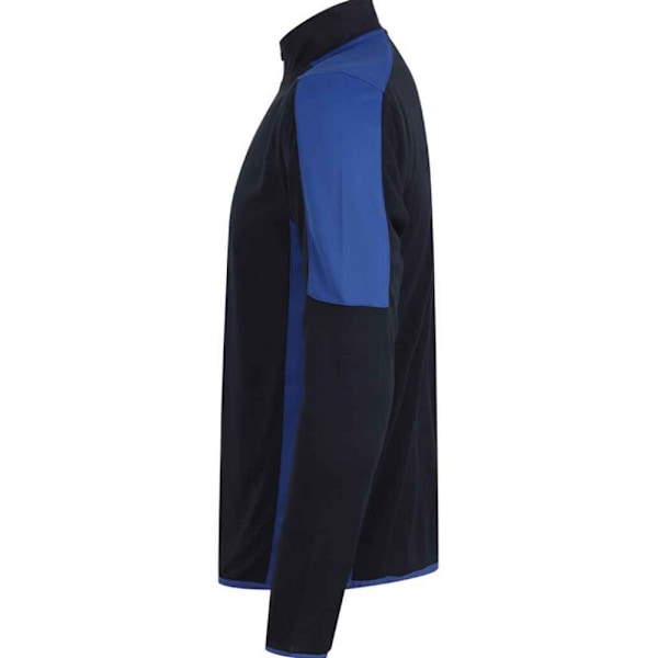 Finden & Hales Herr Kontrast Dragkedja Hals Mellanlager Topp XS Marinblå/Kunglig Blå Navy/Royal Blue XS