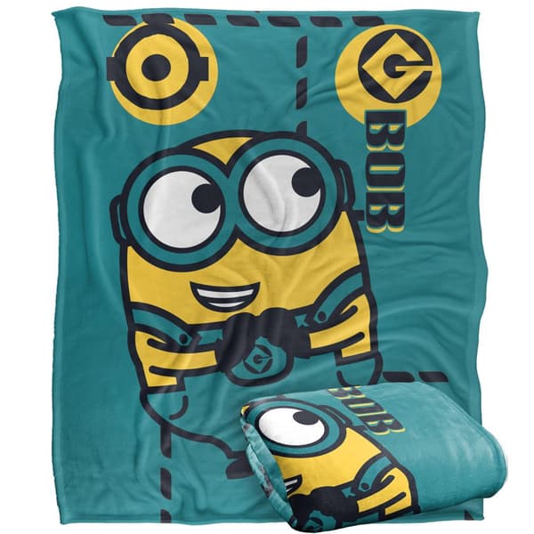 Minions Bob Filt En Storlek Vit White One Size