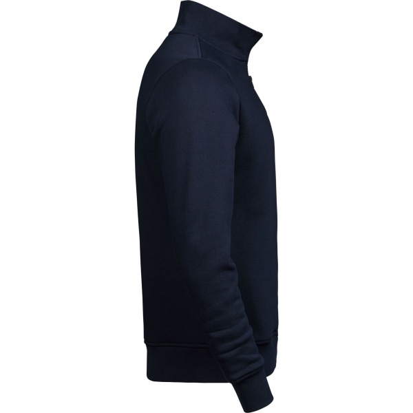 Tee Jay Unisex tröja med halv dragkedja för vuxna 3XL marinblå Navy Blue 3XL
