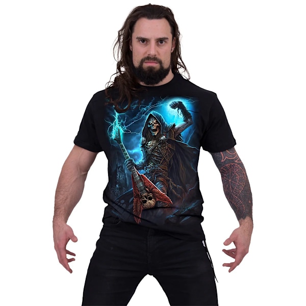 Spiral Direct Unisex Adult Dead Metal Kortärmad T-shirt XL Black XL