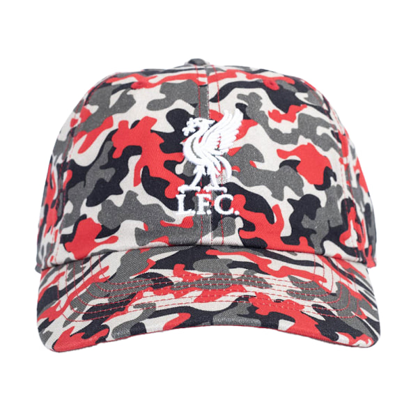 Liverpool FC Melee Camo Cap One Size Röd/Grå Red/Grey One Size