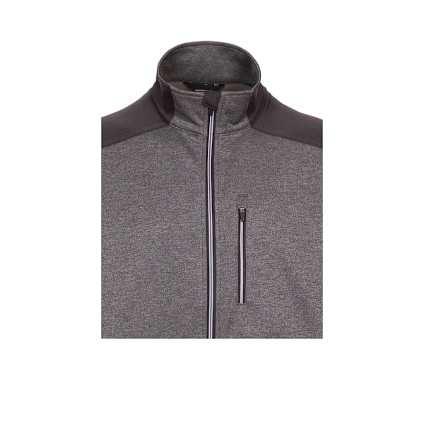 Trespass herr Tansorton hel dragkedja fleece XS Storm Grey Storm Grey XS