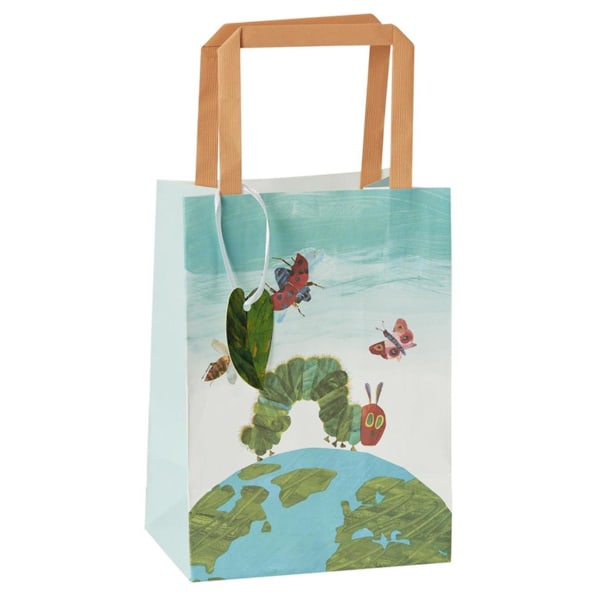 Rupsen som aldrig blev mätt Papperspåsar för kalas (8-pack) En storlek Blue/Green/Red One Size
