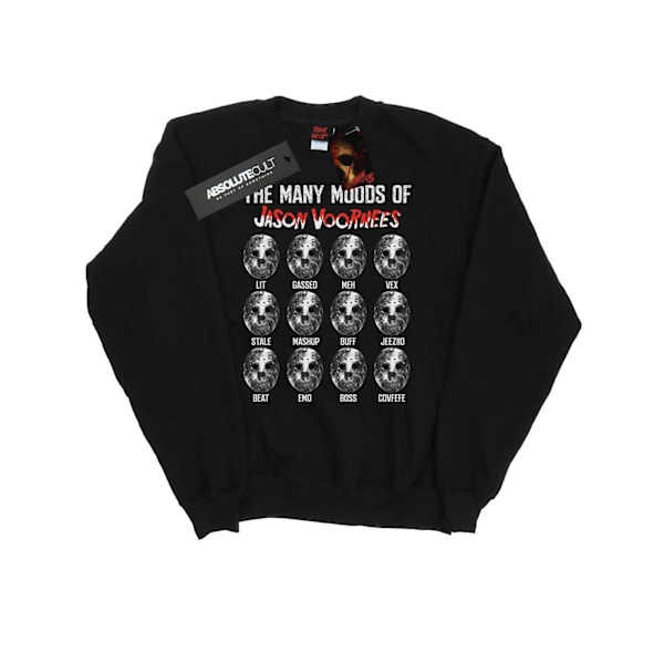 Fredag den 13:e Herr The Many Moods Of Jason Voorhees Sweatshirt XL Black XL