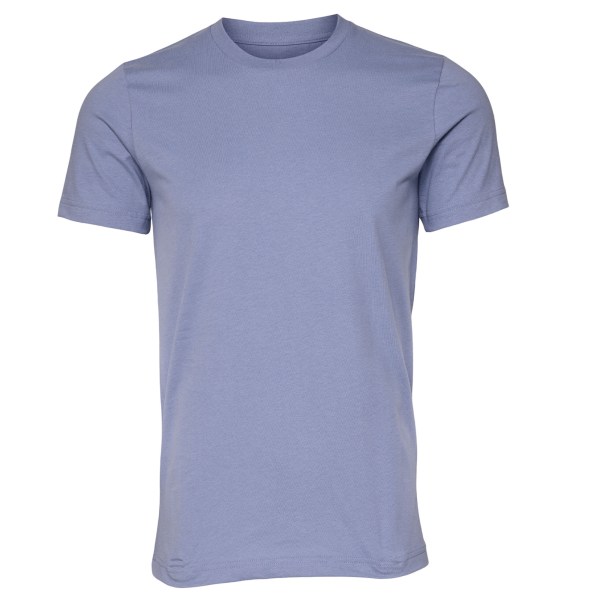 Canvas unisex jersey T-shirt med rund hals / kortärmad herr T-Sh Maroon L