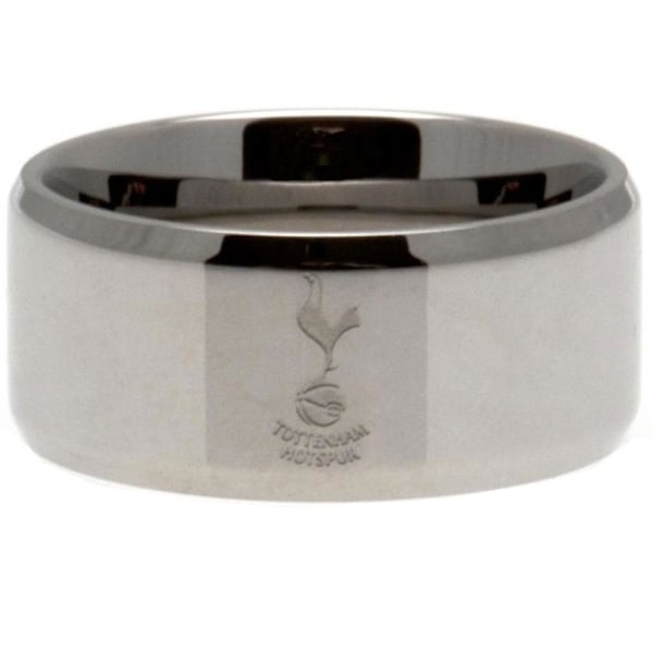 Tottenham Hotspur FC Band Ring One Size Silver Silver One Size