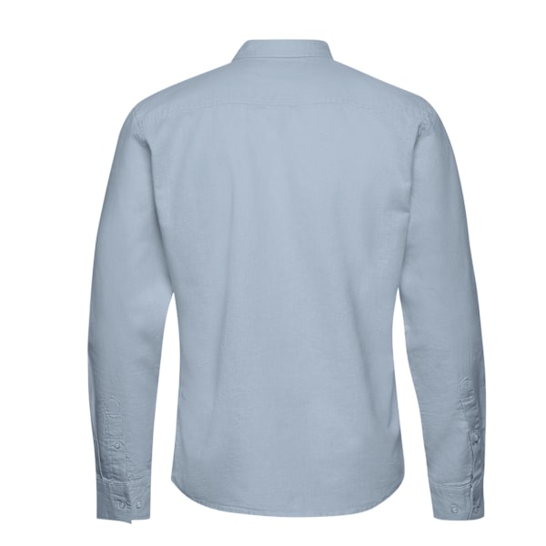 Tee Jays Herr Perfekt Långärmad Oxford Skjorta 4XL Ljusblå Light Blue 4XL