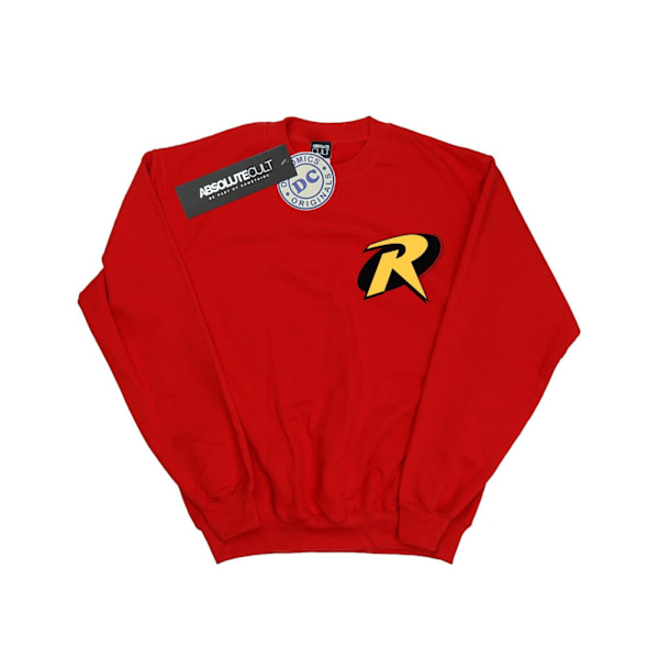 DC Comics Herr Batman Robin Logo Sweatshirt S Röd Red S