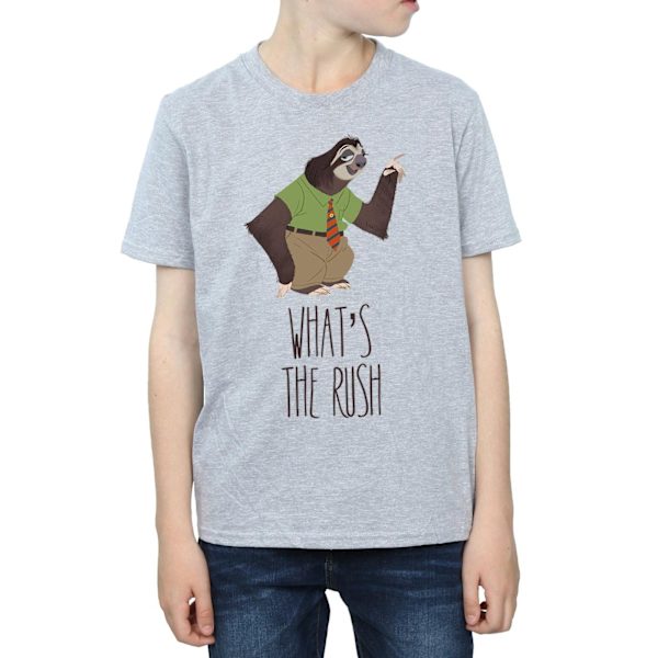 Zootropolis Boys What´s The Rush T-Shirt 9-11 år Sports Grey Sports Grey 9-11 Years