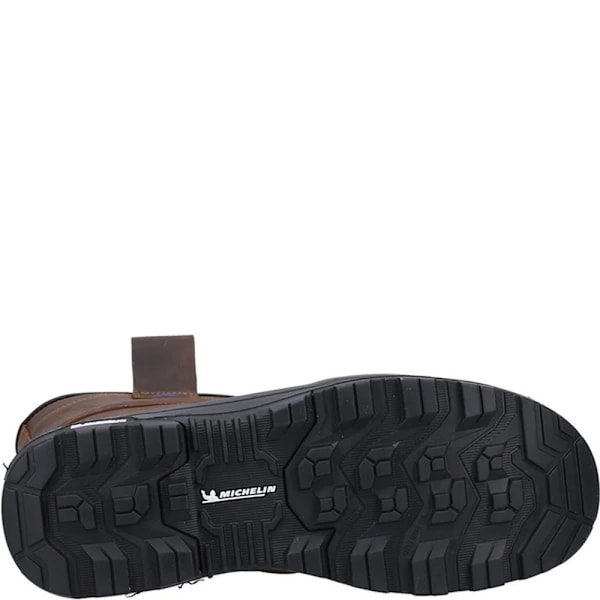 Amblers Herr AS983C Conqueror Rigger Grain Läder Säkerhetsstövlar Brown 10 UK