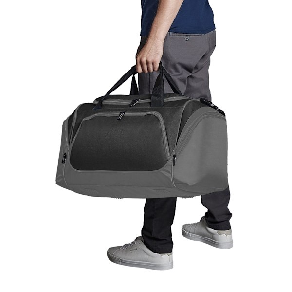 Quadra Pro Team Holdall / Duffelväska (55 liter) One Size Svart Black/ Grey One Size