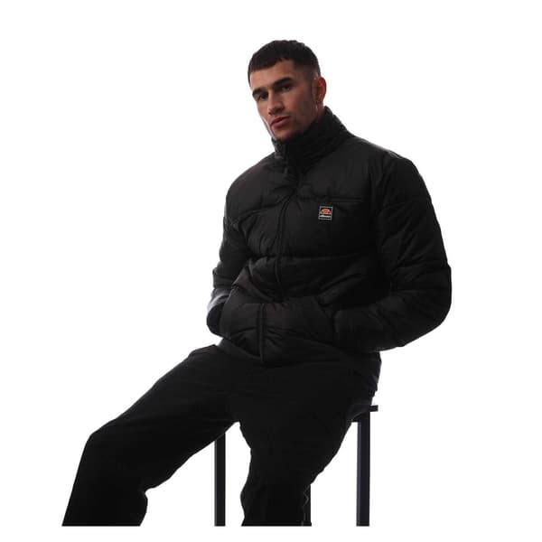 Ellesse Herr Pufferjacka L Svart Black L