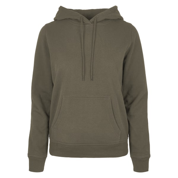 Bygg ditt varumärke Dam/Dam Basic Hoodie M Olive Olive M