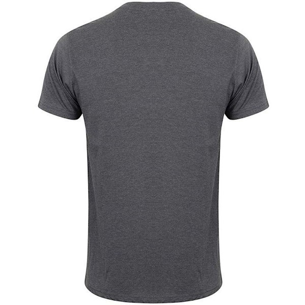 Skinni Fit Men Mens Feel Good Stretch Short Sleeve T-Shirt M He Heather Charcoal M