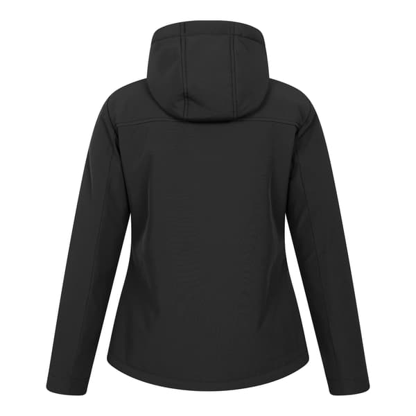 Mountain Warehouse Dam/Dam Fern Softshell Fuskpälsfodrad Black 12 UK