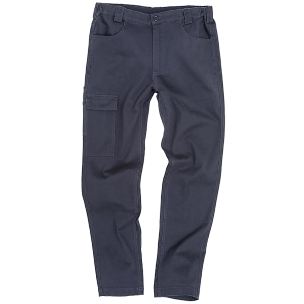 Result Herr Work Guard Stretch Slim Chinos 4XL Marinblå Navy 4XL