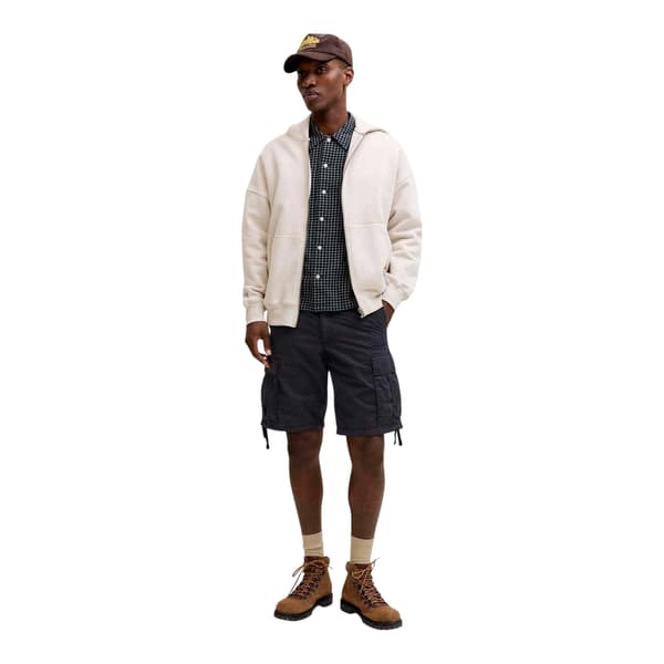 Jack And Jones Herr Cole Frank Relaxed Fit Cargoshorts S Svart Black S