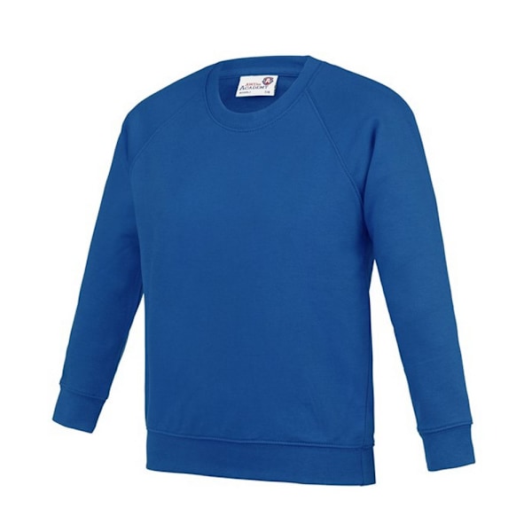 Awdis Barn/Barn Akademi Raglan Sweatshirt S Royal Blue Royal Blue S