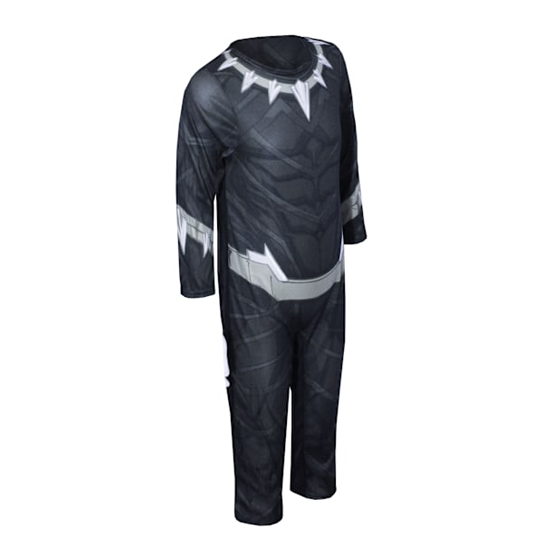 Black Panther Pojkkostym Småbarn Svart/Grå Black/Grey Toddler