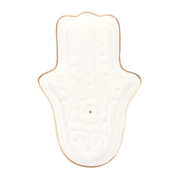 Something Different Hamsa Hand Rökelsehållare Storlek: One Size Vit White One Size