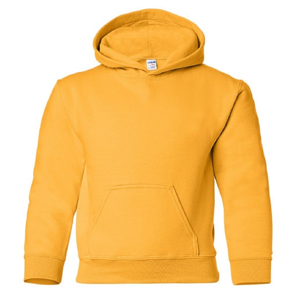 Gildan Heavy Blend Unisex Barn Hoodie Gold S