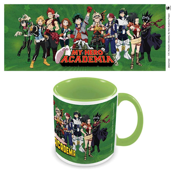 My Hero Academia Go Team Mug En Storlek Grön Green One Size
