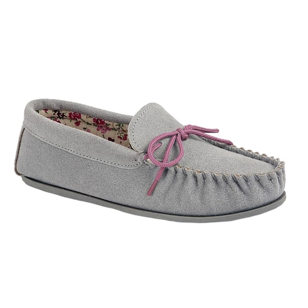 Mokkers Dam/Dam Lily Slip On Tofflor 7 UK Grå Grey 7 UK