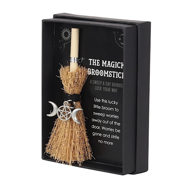 Something Different Mini Magick Triple Moon Kvast En Storlek Brown/Silver One Size